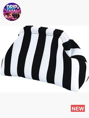 Woven Crochet Clutch Purse - Straw Beach Bag Evening Handbag Summer